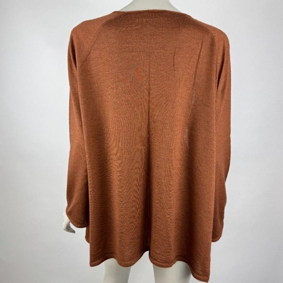 Missoni Italy Cashmere Silk Open Front Cardigan Women M Long Sleeve Lightweight - Picture 1 of 11